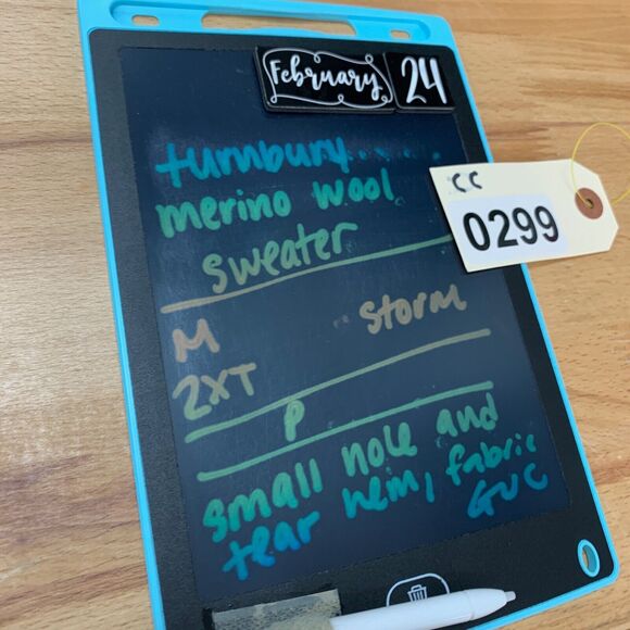 Turnbury Sweater Mens 2XT Tall Man Storm Blue Merino Wool V Neck Pullover - Picture 13 of 14